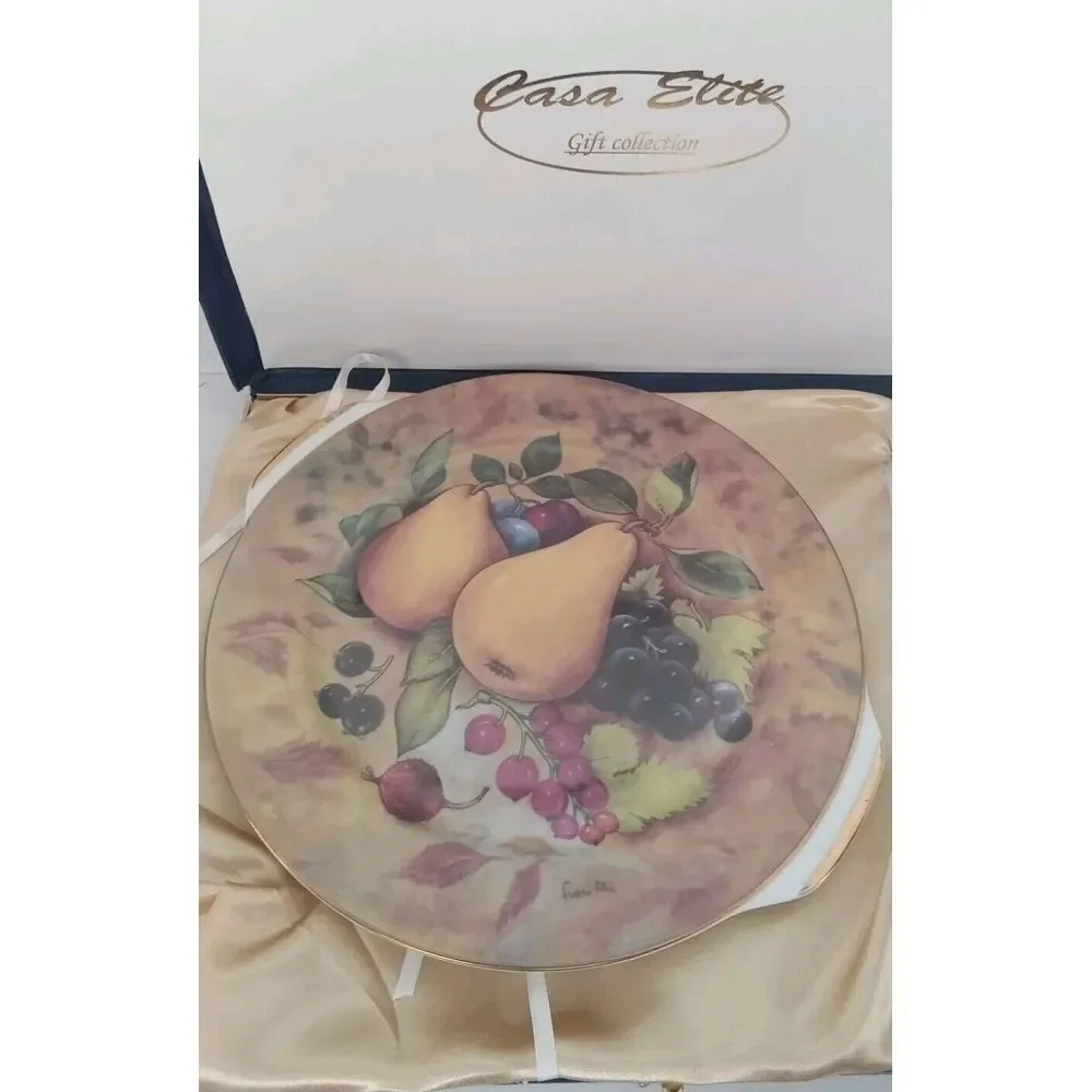 T.Limoges Cake‎ Plateand Porcelain Cake Knife